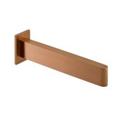 Vado Individual Edit Wall Mounted Bath Spout - Brushed Bronze