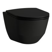 Laufen Pro Rimless Wall Hung Toilet - Matt Black