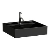 Kartell by Laufen 500mm SaphirKeramik Basin - Gloss Black