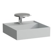 Kartell by Laufen 460mm SaphirKeramik Basin - Matt Grey