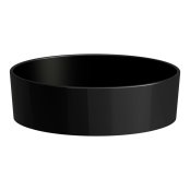 Kartell by Laufen 420mm SaphirKeramik Countertop Basin - Gloss Black