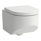 Laufen Sonar Rimless Wall-Hung Toilet - Matt White