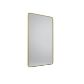 Tavistock Verge 450 x 700mm Rectangular Mirror - Brass