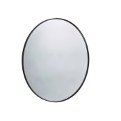 Tavistock Verge 800mm Round Mirror - Black