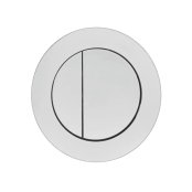 Tavistock Round Dual Flush Button - Chrome