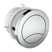 Armitage Shanks Conceala 3 Crescent Pneumatic Dual Flush Push Button - Chrome - Stock Clearance