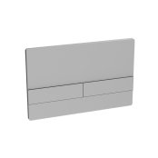 Abacus Edge Flush Plate - Satin