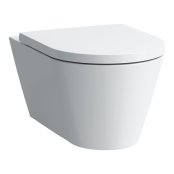 Kartell by Laufen Rimless Wall Hung Toilet Pan - White