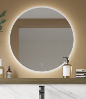 The White Space Sol 600mm Illuminated Mirror