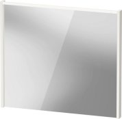 Duravit D-Code 800mm x 700mm Illuminated Mirror - Gloss White