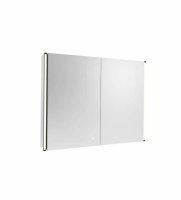 Tavistock Facade 850mm Double Door Mirrored Wall Cabinet