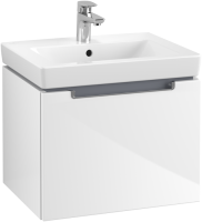 Villeroy & Boch Subway 2.0 550mm 1 Drawer Vanity Unit - Gloss White