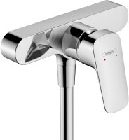 Hansgrohe Logis Single Lever Manual Shower Mixer for Exposed Installation With Centre Distance 15.3 Cm - Chrome