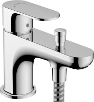 Hansgrohe Rebris S Single Lever Bath & Shower Mixer Monotrou with 2 Flow Rates - Chrome