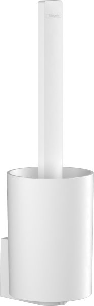 Hansgrohe Wallstoris Toilet Brush Holder - Matt White