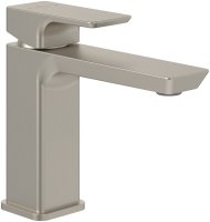 Villeroy & Boch Subway 3.0 Single Lever Basin Mixer - Matt Brushed Nickel