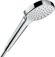 Hansgrohe Croma E Hand Shower 110 1jet Ecosmart+ - White/Chrome