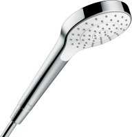 Hansgrohe Croma S Hand Shower 110 1jet Ecosmart+ - White/Chrome