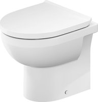 Duravit No.1 Back to Wall Rimless Toilet - White