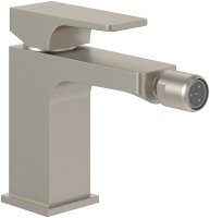 Villeroy & Boch Architectura Square Bidet Mixer - Matt Brushed Nickel