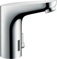 Hansgrohe Focus Electronic Basin Mixer 130 with Temperature Control & Mains Connection 230 V