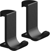 Hansgrohe Wallstoris Towel Hook Wide - Matt Black