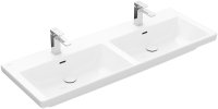 Villeroy & Boch Subway 3.0 1300mm Double Vanity Basin with Overflow - White Alpin