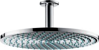 Hansgrohe Raindance S Overhead Shower 300 1jet Ecosmart with Ceiling Connector - Chrome