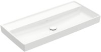 Villeroy & Boch Collaro 1000mm Vanity Basin with 0 Tap Holes & without Overflow - White Alpin