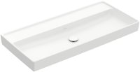 Villeroy & Boch Collaro 1000mm Vanity Basin with 0 Tap Holes & without Overflow - Stone White (CeramicPlus)