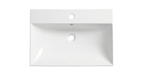 Tavistock Cadence 600mm Ceramic Vanity Basin - White