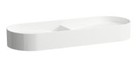 Laufen Sonar 1000mm Double Countertop Basin - White LCC