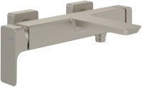 Villeroy & Boch Subway 3.0 Single-Lever Bath & Shower Mixer - Matt Brushed Nickel