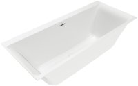 Villeroy & Boch Subway 3.0 1700 x 750mm Double-Ended Bath with Silentflow Bath Filler - Stone White