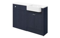 Purity Collection Belinda 1242mm Basin & Toilet Unit Pack (RH) - Indigo Ash