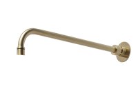 Tavistock Round 390mm Adjustable Shower Arm - Brushed Brass