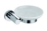 The White Space Capita Soap Dish - Chrome