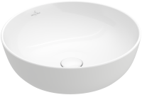 Villeroy & Boch Artis 430mm Round Countertop Basin without Overflow - White Alpin