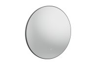 Tavistock Oxygen 800mm Round Mirror - Black