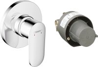 Hansgrohe Vernis Blend Shower Mixer Set for Concealed Installation - Chrome