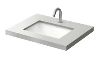 TOTO WU 500mm Square Under-Countertop Basin with Overflow