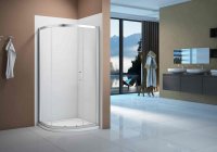 Merlyn Vivid 900mm 1 Door Quadrant Shower Enclosure - Chrome