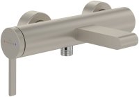 Villeroy & Boch Dawn Slim Single-Lever Bath & Shower Mixer - Matt Brushed Nickel