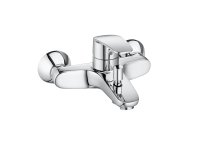 Roca Monodin-N Wall-Mounted Bath/Shower Mixer - Chrome