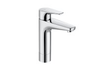 Roca Atlas Medium Height Plus Basin Mixer - Chrome