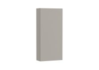 Roca Tura 350mm Shelf Unit with Door - Sand Grey