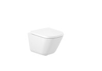Roca The Gap Compact Rimless Wall Hung Toilet - Square