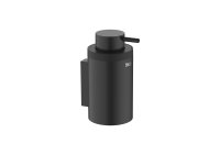 Roca Hotels Round Wall-Mounted Soap Dispenser - Matt Black