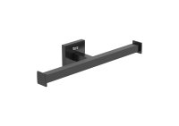 Roca Hotels Square Spare Double Toilet Roll Holder - Matt Black