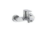 Roca Cala Wall-Mounted Bath/Shower Mixer - Chrome